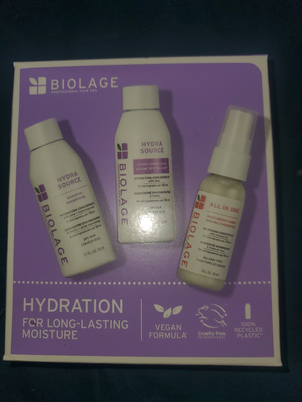 Biolage Hydra Source Hydration Set — Purple